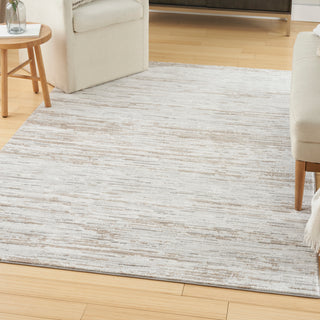 Nourison Home - Dew Silver/Beige Area Rug DEW01