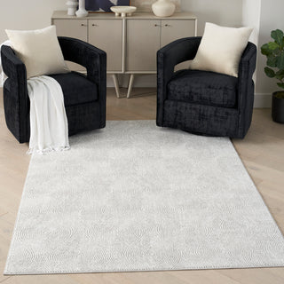 Nourison Home - Dew Silver Area Rug DEW03