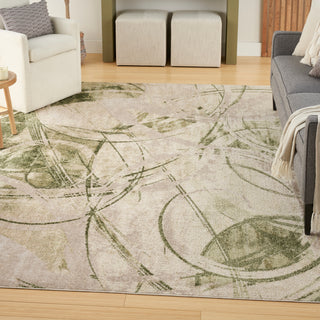 The Rug Corner Nourison Home Nourison Home - Astra Machine Washable BeigeGR Area Rug ASW14  