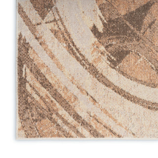 The Rug Corner Nourison Home Nourison Home - Astra Machine Washable Beige Area Rug ASW14  
