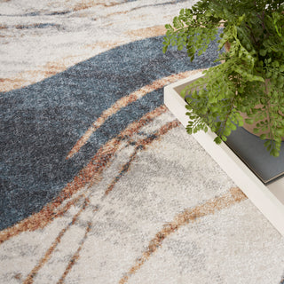 The Rug Corner Nourison Home Astra Machine Washable ASW15 IVBLU Area Rugs  