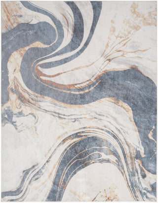 The Rug Corner Nourison Home Astra Machine Washable ASW15 IVBLU Area Rugs  