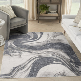 Nourison Home - Astra Machine Washable Ivory/Green Area Rug ASW15