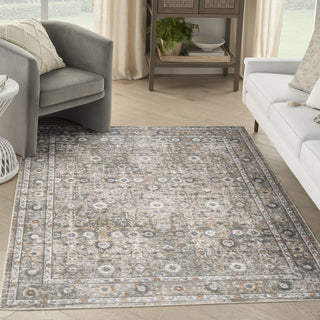 The Rug Corner Nourison Home Astra Machine Washable ASW16 GLDGY Area Rugs  