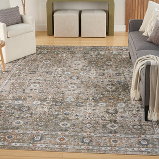 The Rug Corner Nourison Home Astra Machine Washable ASW16 GLDGY Area Rugs  