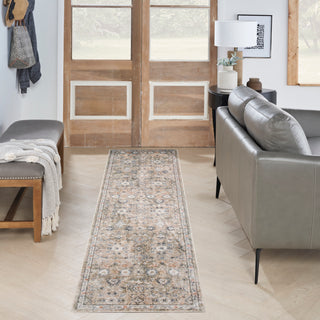 The Rug Corner Nourison Home Nourison Home - Astra Machine Washable Silver/Tan Area Rug ASW16  