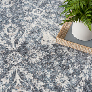 The Rug Corner Nourison Home Astra Machine Washable ASW16 DKBLU Area Rugs  