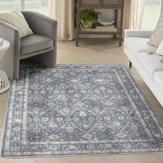 The Rug Corner Nourison Home Astra Machine Washable ASW16 DKBLU Area Rugs  