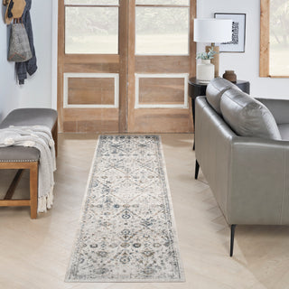 The Rug Corner Nourison Home Astra Machine Washable ASW16 IVBLU Area Rugs  
