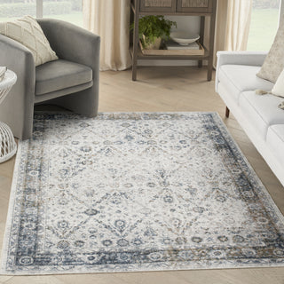 The Rug Corner Nourison Home Astra Machine Washable ASW16 IVBLU Area Rugs  