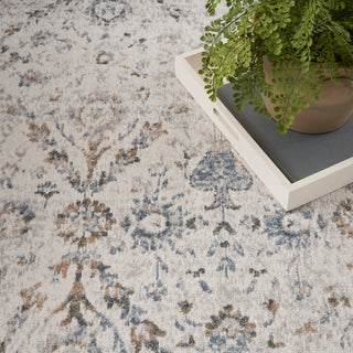 The Rug Corner Nourison Home Astra Machine Washable ASW16 IVBLU Area Rugs  