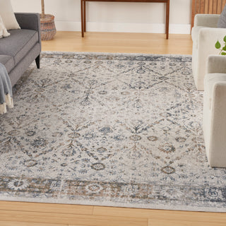 The Rug Corner Nourison Home Astra Machine Washable ASW16 IVBLU Area Rugs  