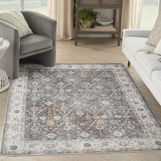 The Rug Corner Nourison Home Nourison Home - Astra Machine Washable Ivory/Multi-Color Area Rug ASW16  