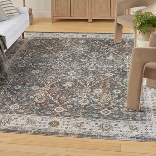 The Rug Corner Nourison Home Nourison Home - Astra Machine Washable Ivory/Multi-Color Area Rug ASW16  