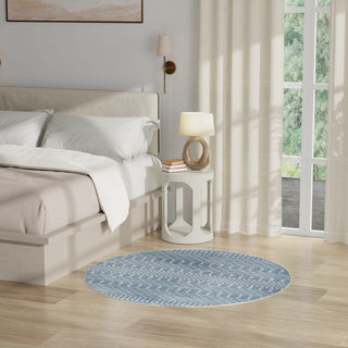 The Rug Corner Nourison Home Astra Machine Washable ASW10 BLUE Area Rugs  