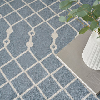 The Rug Corner Nourison Home Astra Machine Washable ASW10 BLUE Area Rugs  
