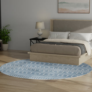 The Rug Corner Nourison Home Astra Machine Washable ASW10 BLUE Area Rugs  