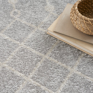 The Rug Corner Nourison Home Astra Machine Washable ASW10 GREY Area Rugs  