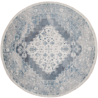 The Rug Corner Nourison Home Nourison Home - Astra Machine Washable Blue/Ivory Area Rug ASW11  