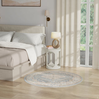 The Rug Corner Nourison Home Astra Machine Washable ASW11 SILBL Area Rugs  