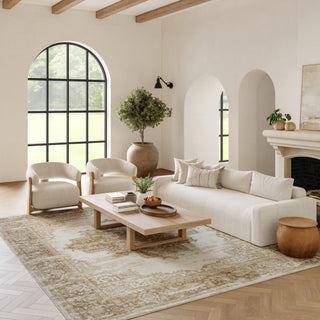 The Rug Corner Nourison Home Nourison Home - Grafix Ivory/Beige Area Rug GRF14  