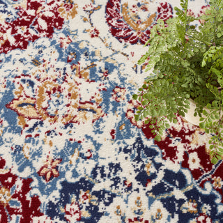 The Rug Corner Nourison Home Nourison Home - Grafix Blue/Multi Area Rug GRF31  