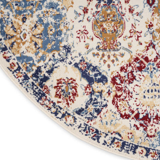The Rug Corner Nourison Home Nourison Home - Grafix Blue/Multi Area Rug GRF31  