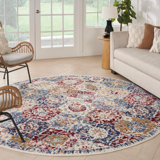 The Rug Corner Nourison Home Nourison Home - Grafix Blue/Multi Area Rug GRF31  