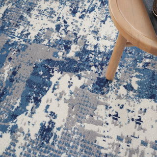Nourison Home - Grafix Navy/Blue Area Rug GRF38