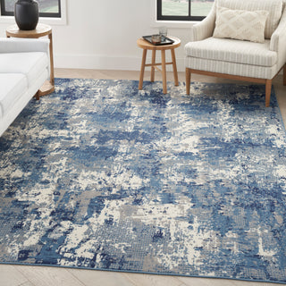 Nourison Home - Grafix Navy/Blue Area Rug GRF38