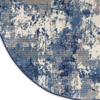 Nourison Home - Grafix Navy/Blue Area Rug GRF38