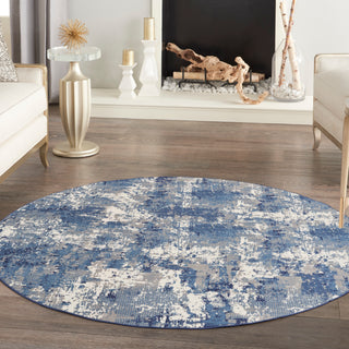Nourison Home - Grafix Navy/Blue Area Rug GRF38