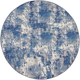 Nourison Home - Grafix Navy/Blue Area Rug GRF38
