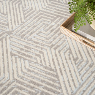 The Rug Corner Nourison Home Grafix GRF39 GREY Area Rugs  