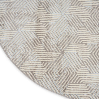 The Rug Corner Nourison Home Grafix GRF39 GREY Area Rugs  