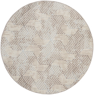 The Rug Corner Nourison Home Grafix GRF39 GREY Area Rugs  