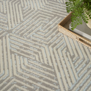 The Rug Corner Nourison Home Grafix GRF39 GREY Area Rugs  