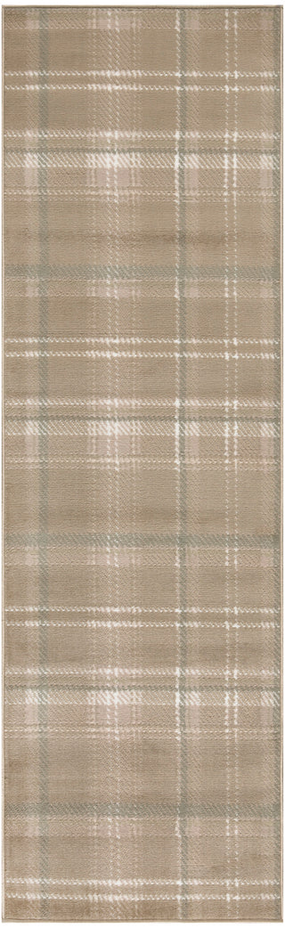 The Rug Corner Nourison Home Nourison Home - Grafix Taupe Area Rug GRF03  