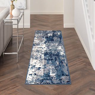 Nourison Home - Grafix Navy/Blue Area Rug GRF38