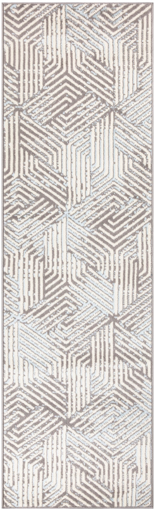 The Rug Corner Nourison Home Grafix GRF39 GREY Area Rugs  