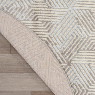 The Rug Corner Nourison Home Grafix GRF39 GREY Area Rugs  