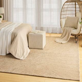 Pure Angles ANG01 CAMEL Area Rugs