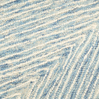 The Rug Corner DKNY Pure Angles ANG01 IVBLU Area Rugs  