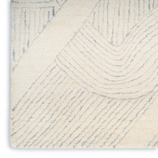 The Rug Corner DKNY Pure Patterns PRN01 IVGRY Area Rugs  