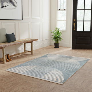 The Rug Corner Nourison Home Astra Machine Washable ASW03 BLUE Area Rugs  