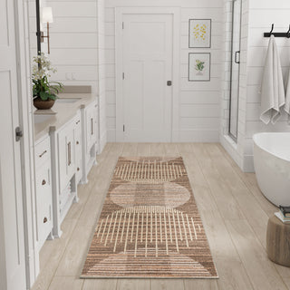 The Rug Corner Nourison Home Astra Machine Washable ASW03 LATTE Area Rugs  