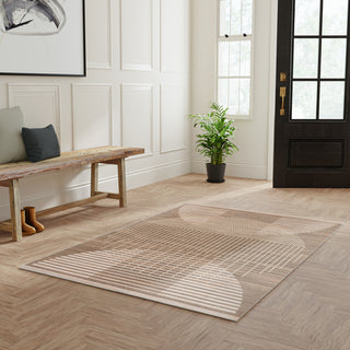 The Rug Corner Nourison Home Astra Machine Washable ASW03 LATTE Area Rugs  
