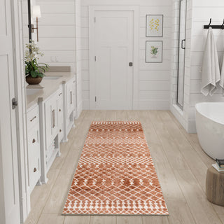 The Rug Corner Nourison Home Astra Machine Washable ASW10 COPPR Area Rugs  