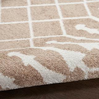 The Rug Corner Nourison Home Astra Machine Washable ASW10 TAUPE Area Rugs  