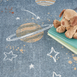The Rug Corner Nourison Home Nourison Home - Astra Machine Washable Blue/Multi Area Rug ASW18  